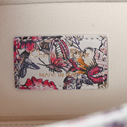 Christian Dior Calfskin Embroidered Butterfly Printed Lady D-Joy Multicolor 6 of 9