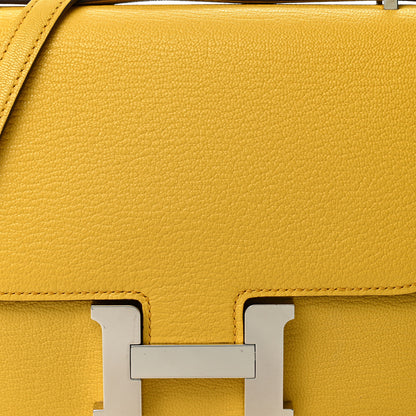 Hermes Chevre Mysore Constance 18 Jaune De Naples 8 of 10