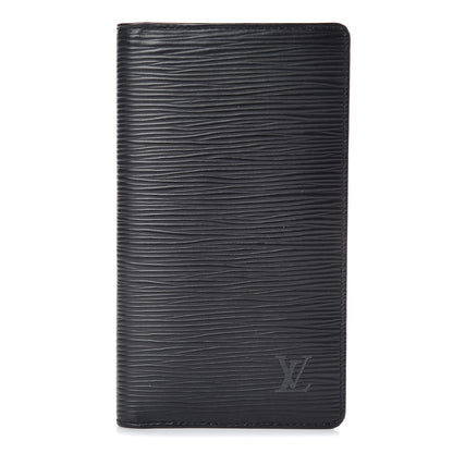Louis Vuitton Epi Checkbook Cover Black 1 of 7