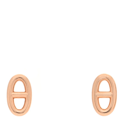 Hermes 18K Rose Gold TPM Farandole Stud Earrings 1 of 5