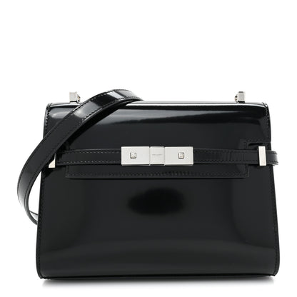 Saint Laurent Spazzolato Mini Manhattan Shoulder Bag Black 1 of 12