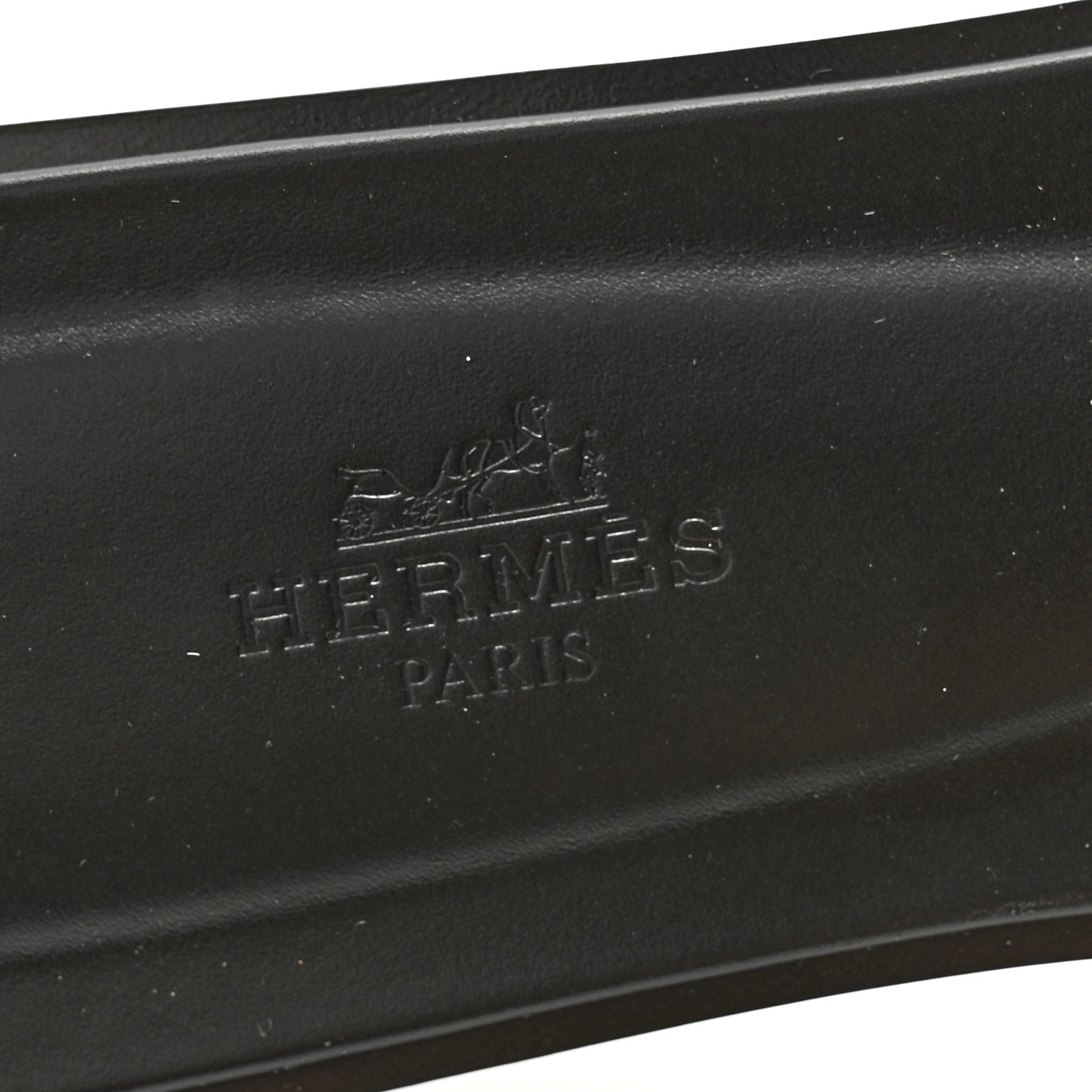 Box Calfskin Oran Sandals 37 Black