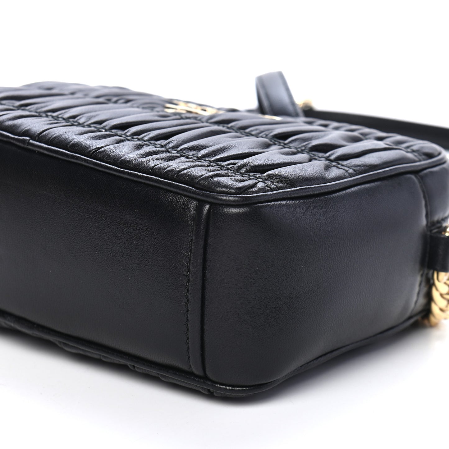 Nappa Gaufre Camera Bag Black