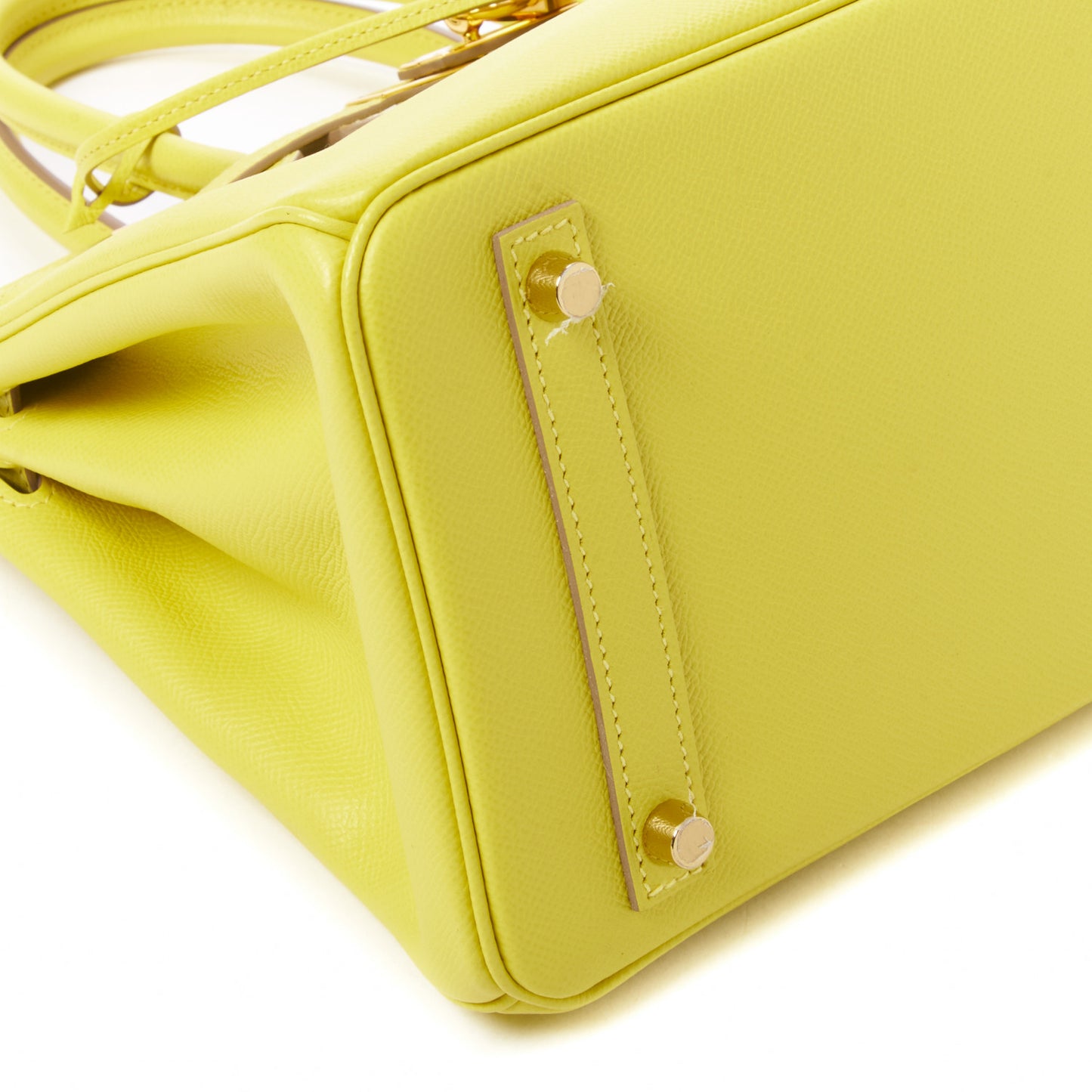 Epsom Birkin 30 Lime