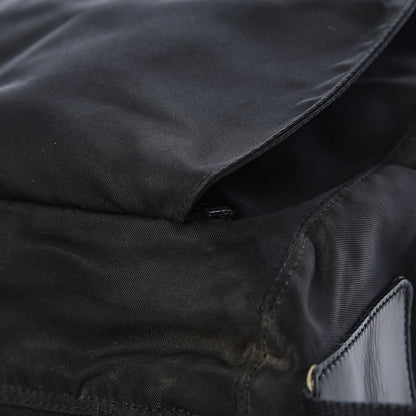 Prada Tessuto Nylon Messenger Bag Black 9 of 22