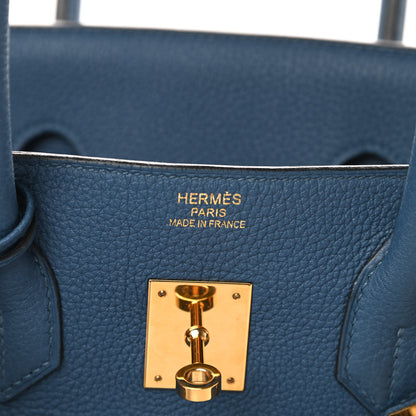 Hermes Togo Birkin 35 Deep Bleu 6 of 17