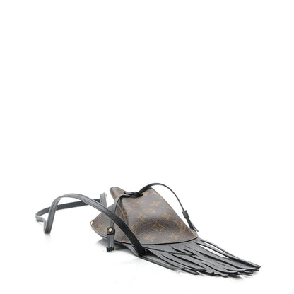 Louis Vuitton Monogram Fringed Mini Noe 4 of 7