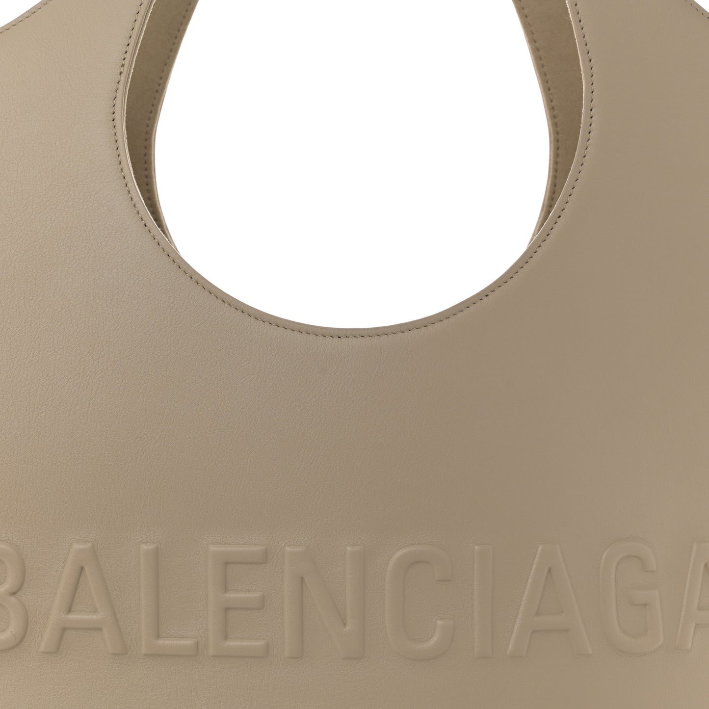 Smooth Calfskin Mary Kate Tote Taupe