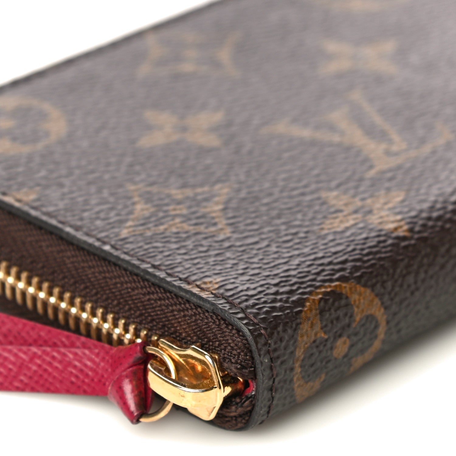 Louis Vuitton Monogram Clemence Wallet Fuchsia 8 of 9