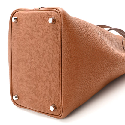 Hermes Taurillon Clemence Picotin Lock 18 PM Gold 10 of 10