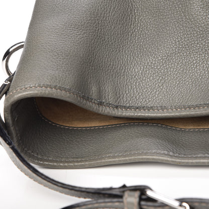 Gucci Pebbled Calfskin Large Hobo Green 12 of 15