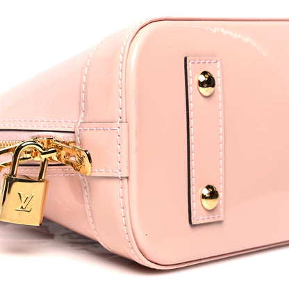 Louis Vuitton Vernis Alma BB Rose Ballerine 8 of 9