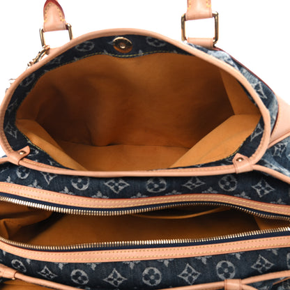 Louis Vuitton Denim Raye Cabas GM 7 of 16