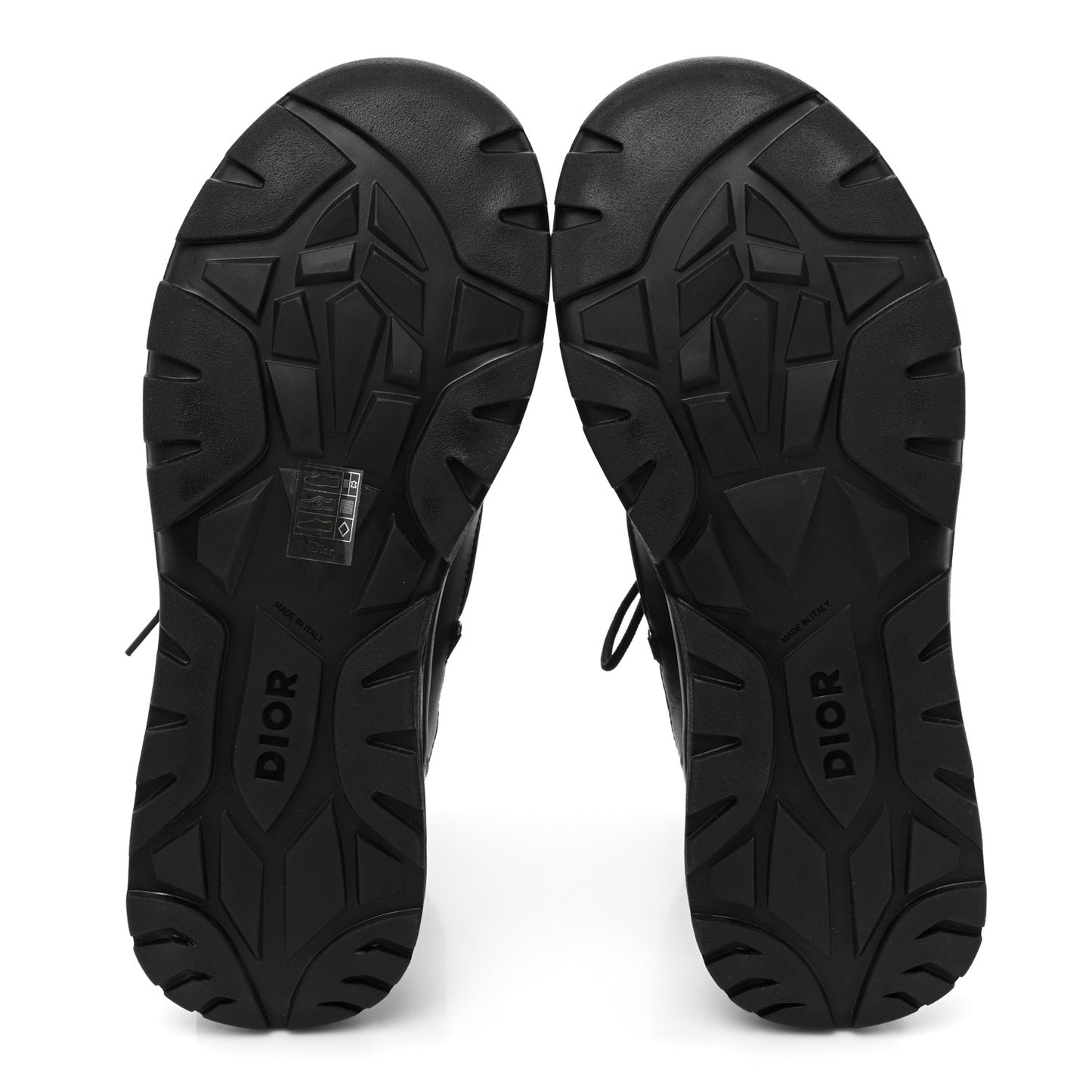 Nylon Oblique Mens Snow Ankle Boot 43 Black