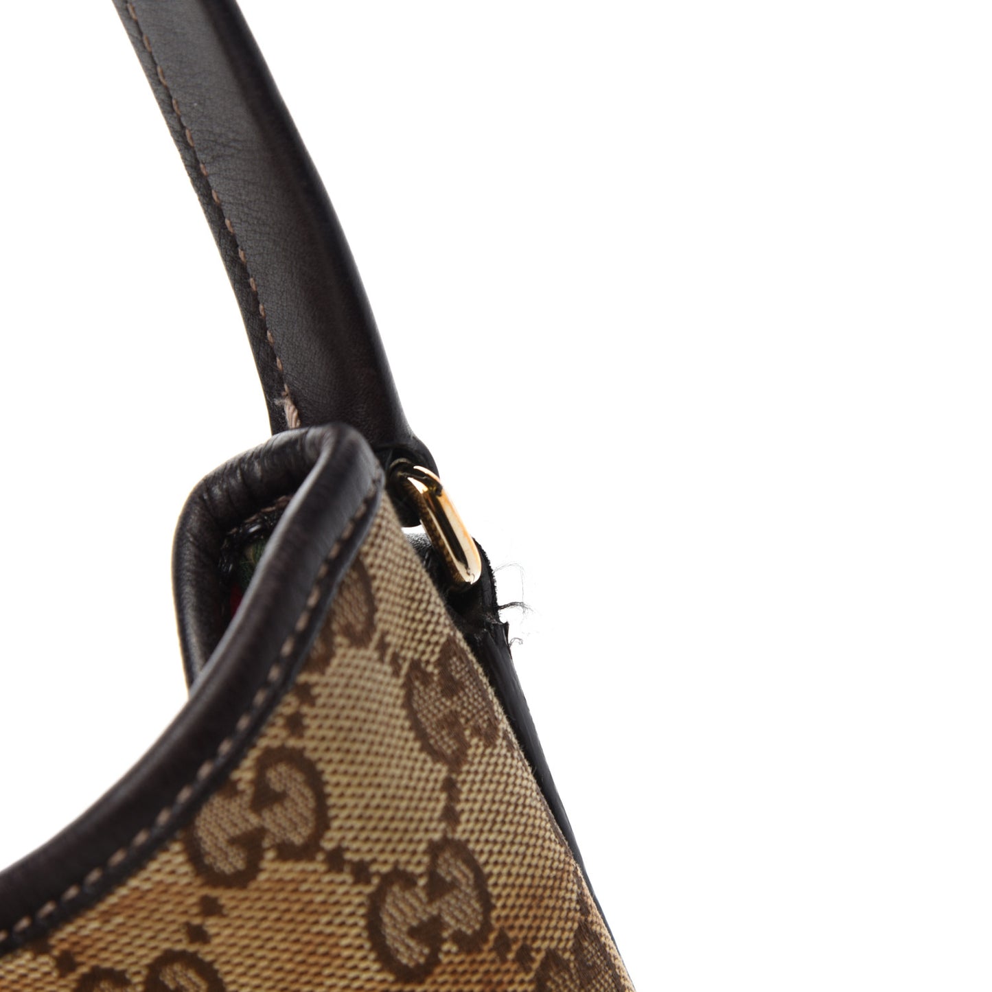 Monogram Medium New Britt Hobo Dark Brown