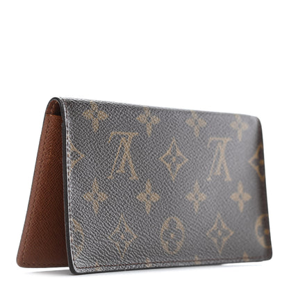 Louis Vuitton Monogram Simple Checkbook Holder Wallet Cover 2 of 5