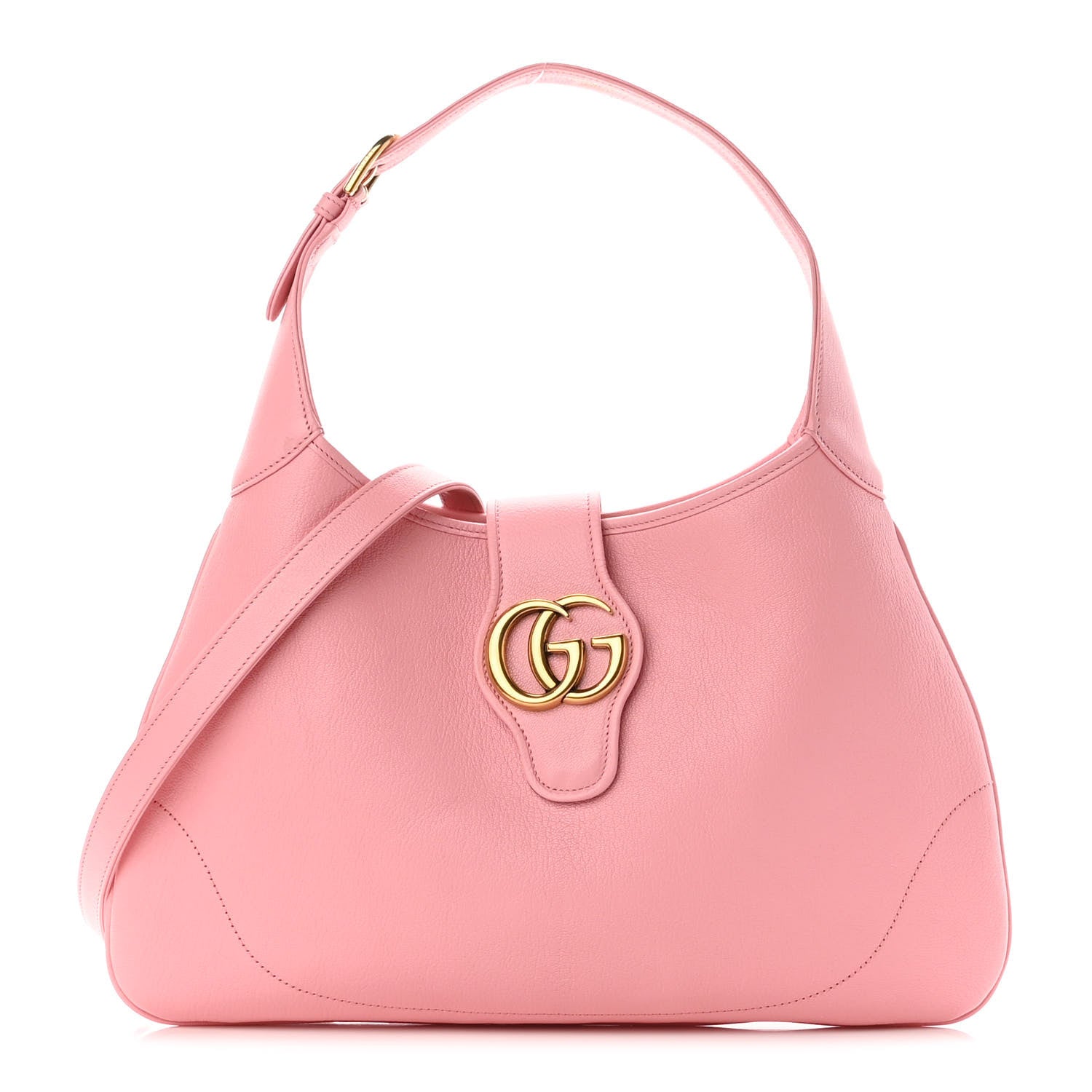 Gucci Goatskin Medium Aphrodite Shoulder Bag Wild Rose 1 of 10