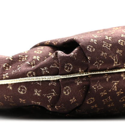 Louis Vuitton Satin Monogram Aumoniere Clutch Brown 8 of 9