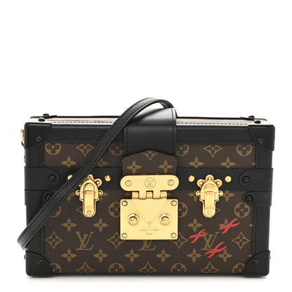 Louis Vuitton Monogram Petite Malle Black 1 of 12