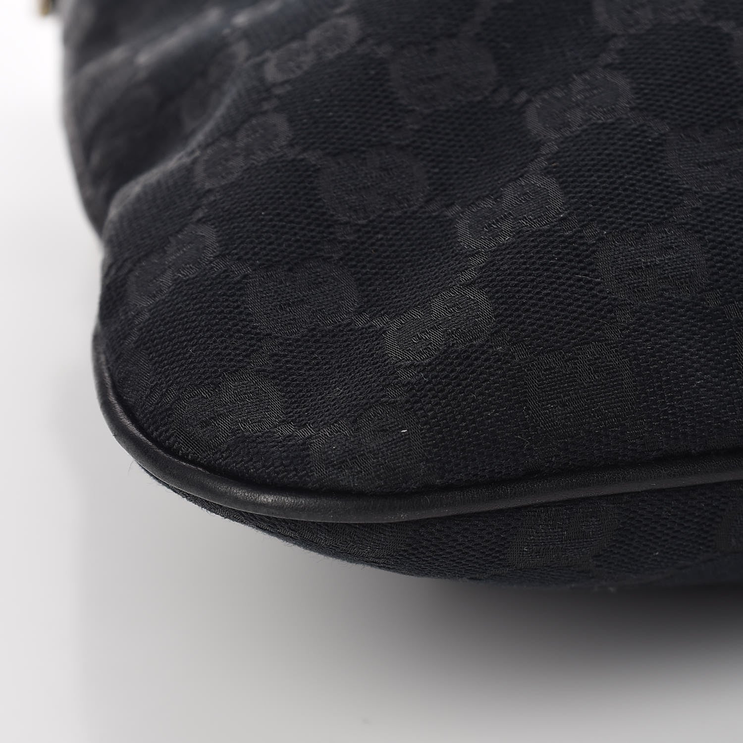 Gucci Monogram Medium New Britt Hobo Black 8 of 16