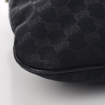 Gucci Monogram Medium New Britt Hobo Black 8 of 16