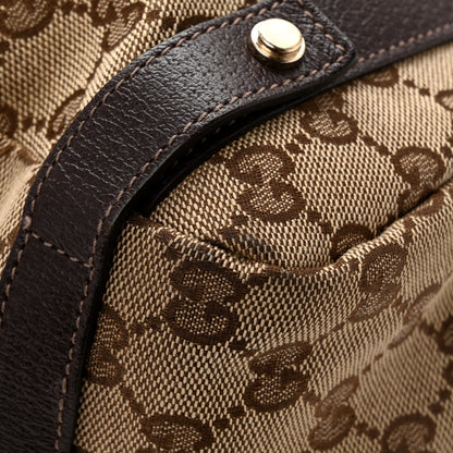 Gucci Monogram Medium Abbey Shoulder Bag Dark Brown 11 of 14