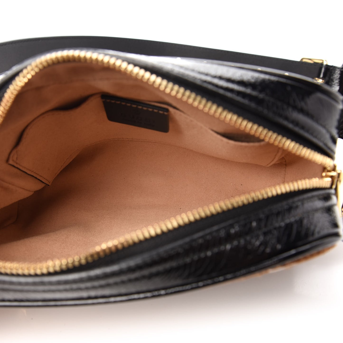Suede Small Ophidia Belt Bag 95 38 Brown