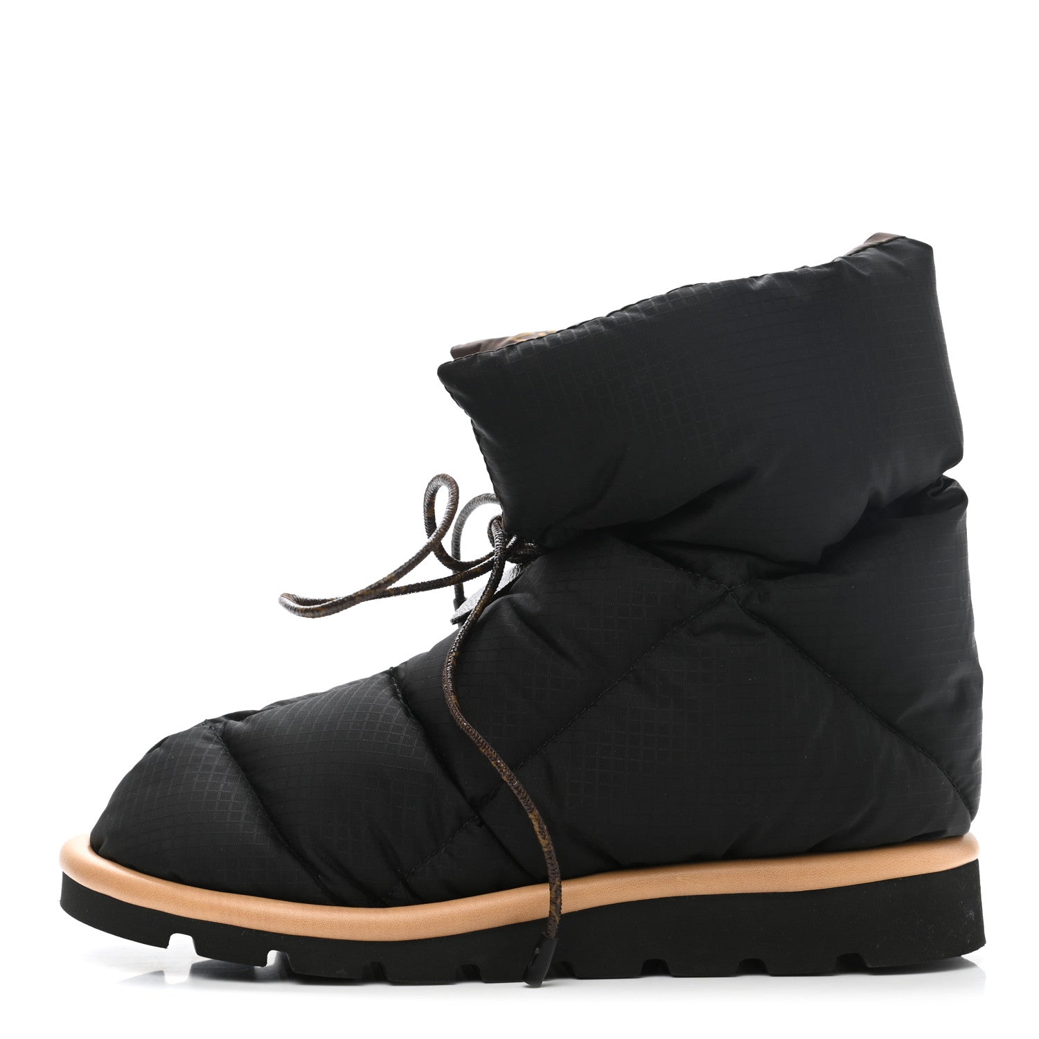 Louis Vuitton Nylon Monogram Pillow Comfort Ankle Boot 38 Black 1 of 8