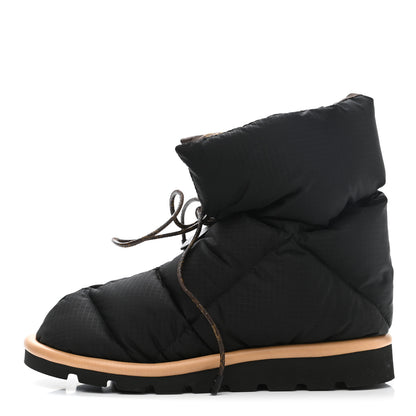 Louis Vuitton Nylon Monogram Pillow Comfort Ankle Boot 38 Black 1 of 8