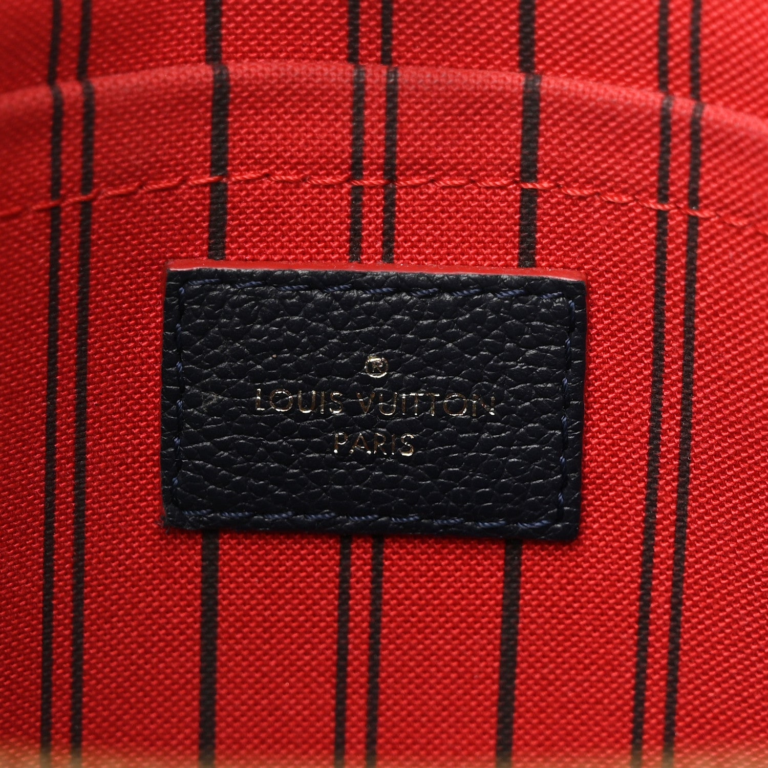 Louis Vuitton Empreinte Montaigne GM Marine Rouge 6 of 11