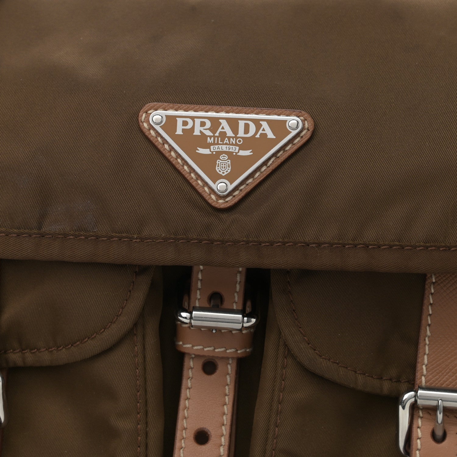 Prada Tessuto Nylon Messenger Bag Bruciato 6 of 11
