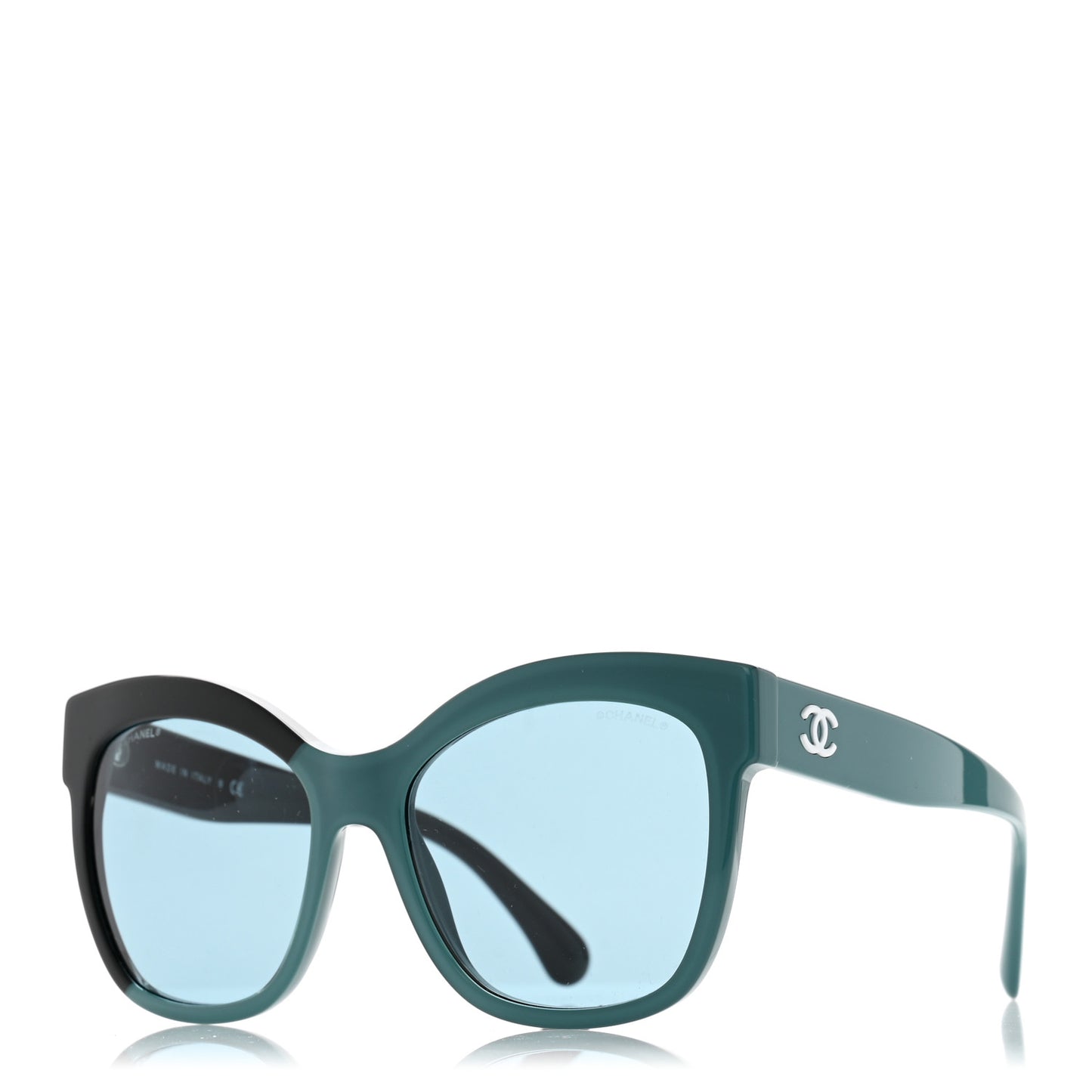 Acetate CC Sunglasses 9081 Blue Black