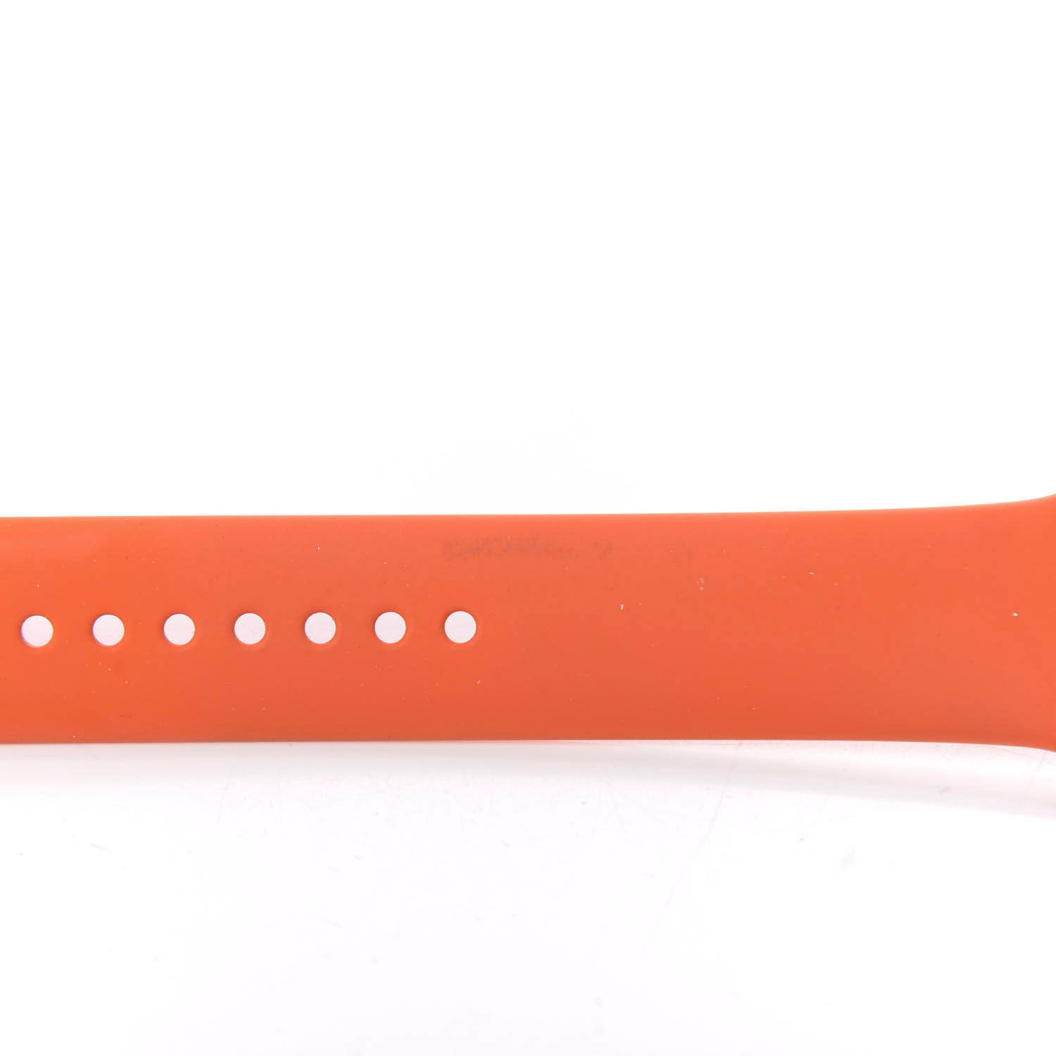 Hermes Silicone 42mm Apple Sports Watch Single Tour Band Orange 3 of 6