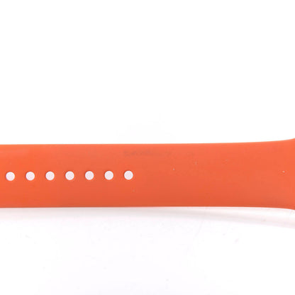 Hermes Silicone 42mm Apple Sports Watch Single Tour Band Orange 3 of 6