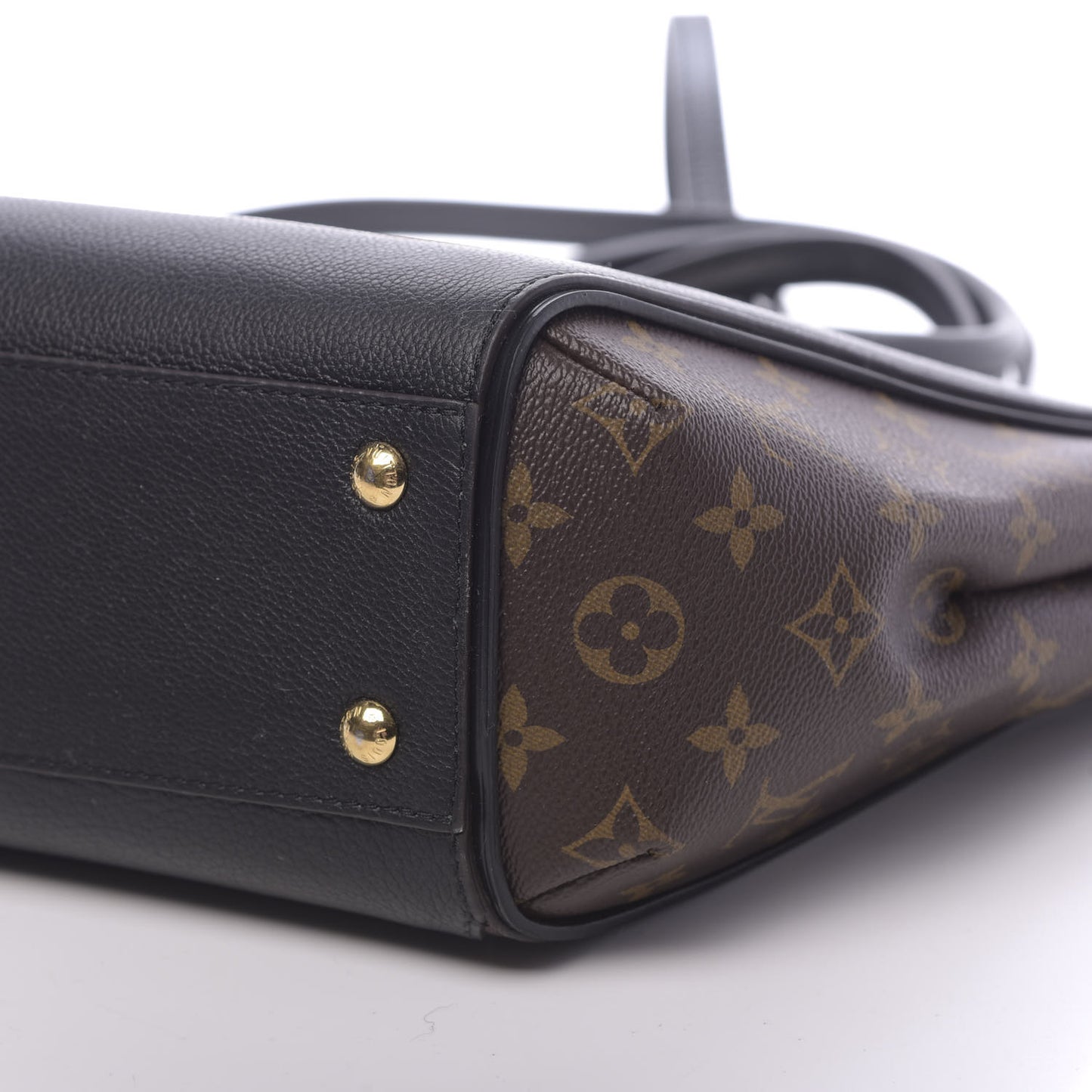 Calfskin Monogram Kimono Tote PM Black