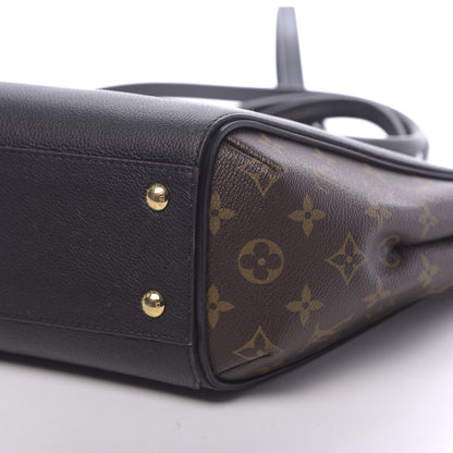 Louis Vuitton Calfskin Monogram Kimono Tote PM Black 8 of 8