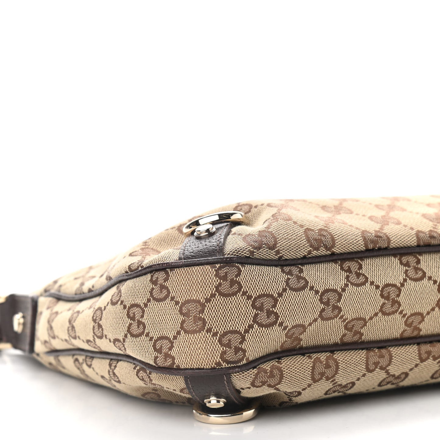 Monogram Medium Abbey D Ring Hobo Brown