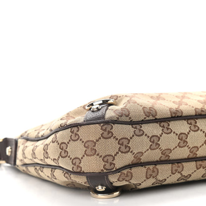Gucci Monogram Medium Abbey D Ring Hobo Brown 8 of 9