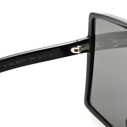 Saint Laurent Acetate Betty Sunglasses SL183 Black 7 of 8