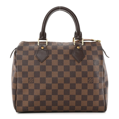 Louis Vuitton Damier Ebene Speedy 25 1 of 14