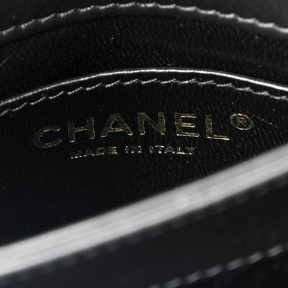 Chanel Calfskin Quilted Small Top Handle Flap Black 6 of 11