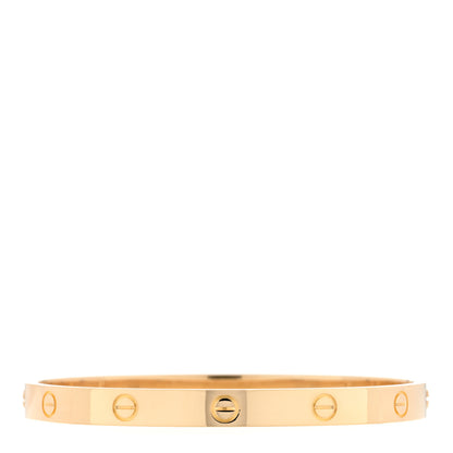 Cartier 18K Yellow Gold LOVE Bracelet 19 2 of 5