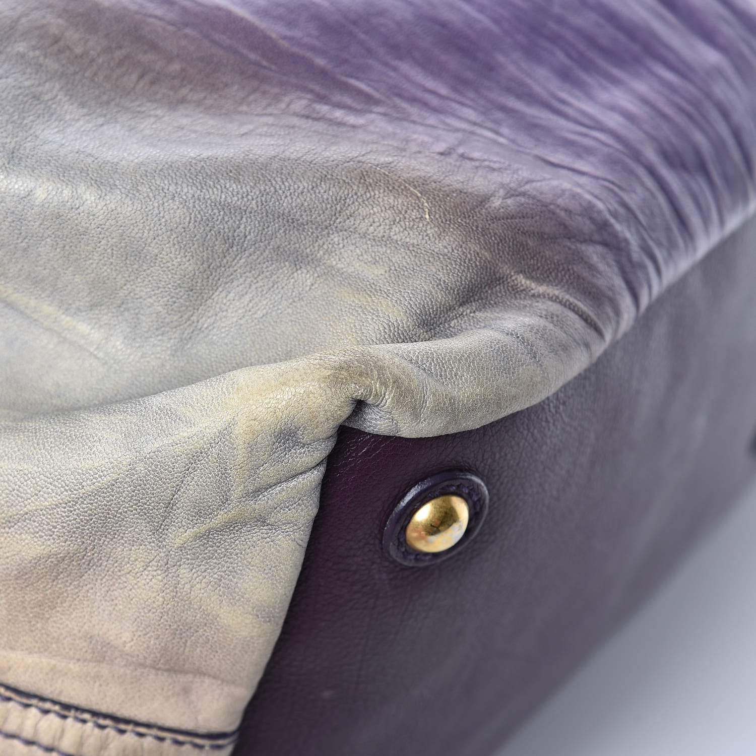 Saint Laurent Lambskin Ombre Easy Sac Degrade Purple 16 of 18