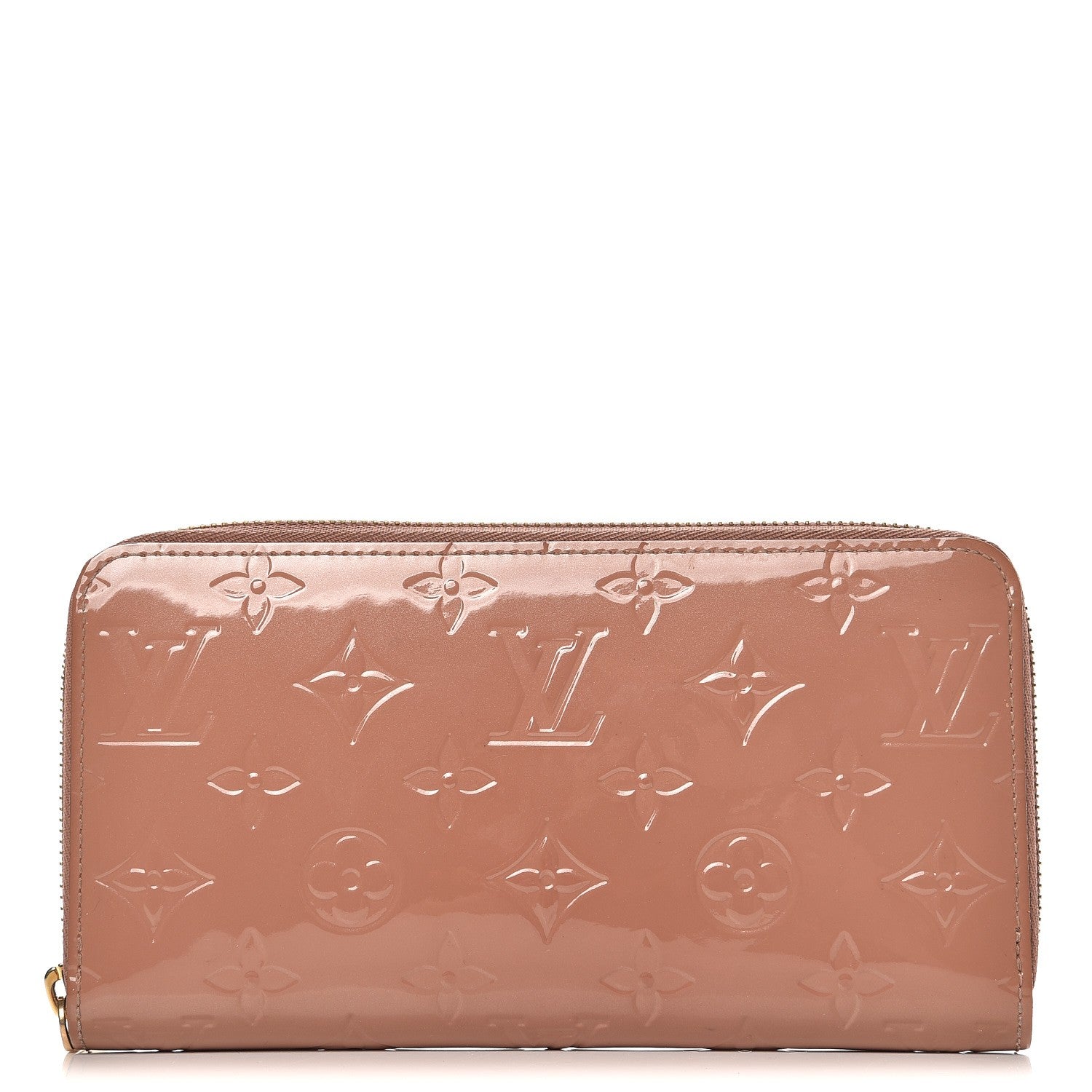 Louis Vuitton Vernis Zippy Wallet Rose Velours 1 of 10
