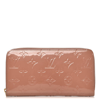 Louis Vuitton Vernis Zippy Wallet Rose Velours 1 of 10