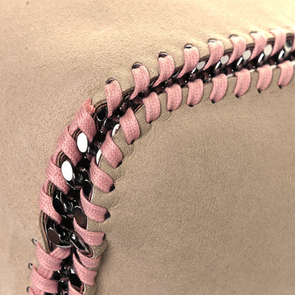 Stella McCartney Shaggy Deer Falabella Reversible Mini Fold Over Tote Pink 18 of 19