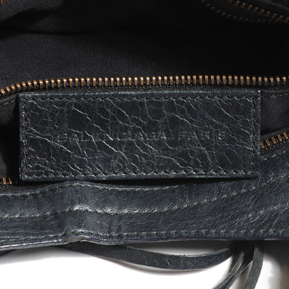 Balenciaga Smocked Agneau City Anthracite 6 of 12