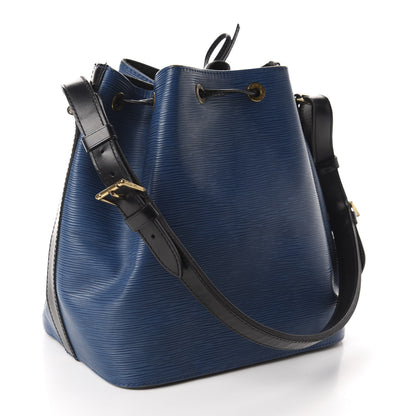 Louis Vuitton Epi Petit Bi-Color Noe Toledo Black 3 of 13