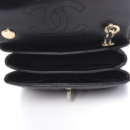 Chanel Lambskin Quilted Small Trendy CC Dual Handle Flap Bag Black 5 of 12
