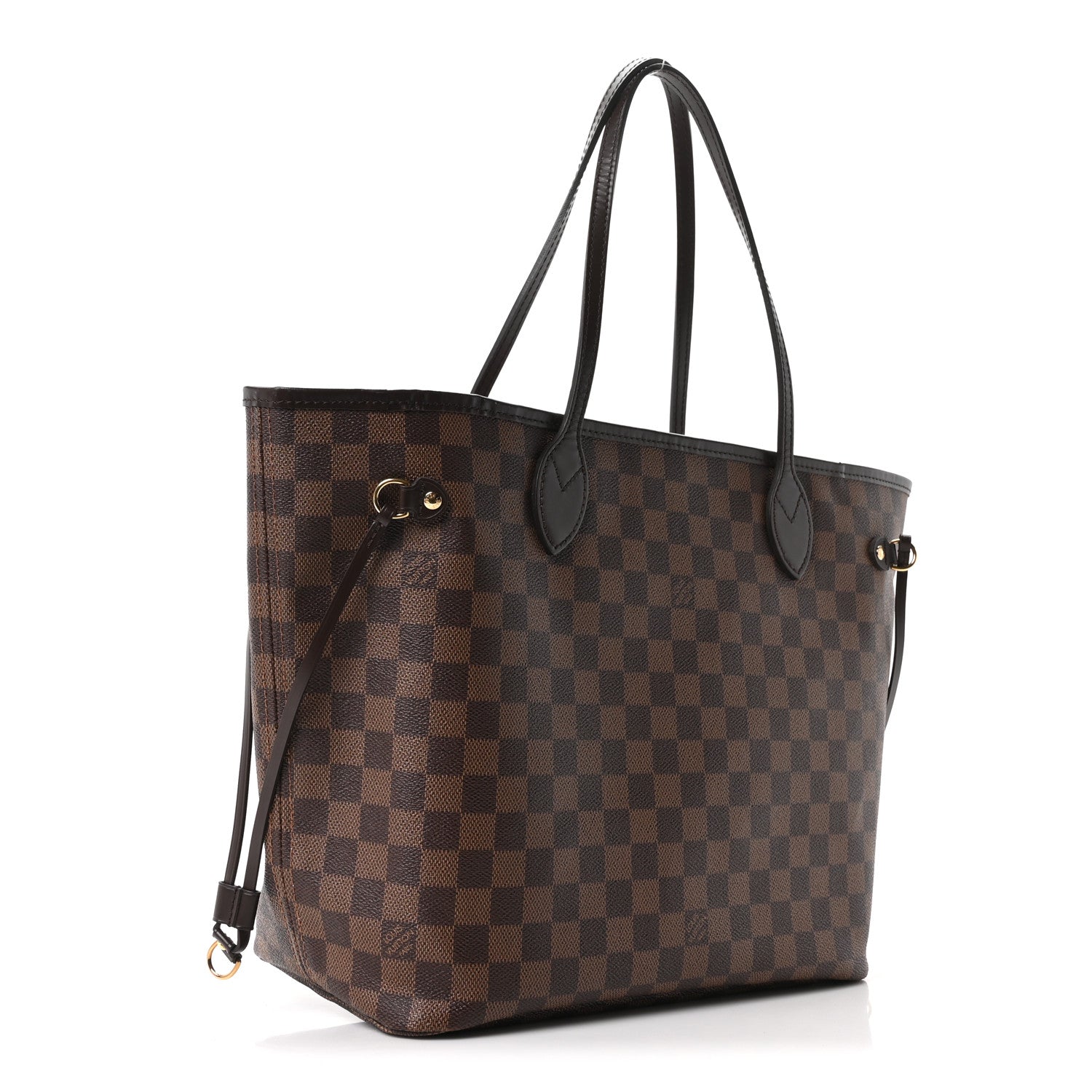Louis Vuitton Damier Ebene Neo Neverfull MM Rose Ballerine 3 of 10